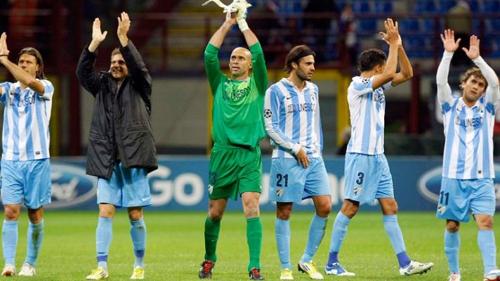 Telediario 1 - El Málaga, a asegurarse el liderato ante el Zenit