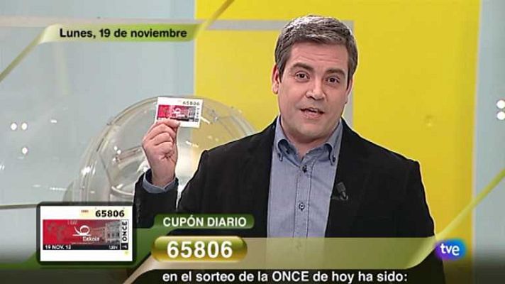 Sorteos ONCE - Sorteo ONCE - 19/11/12