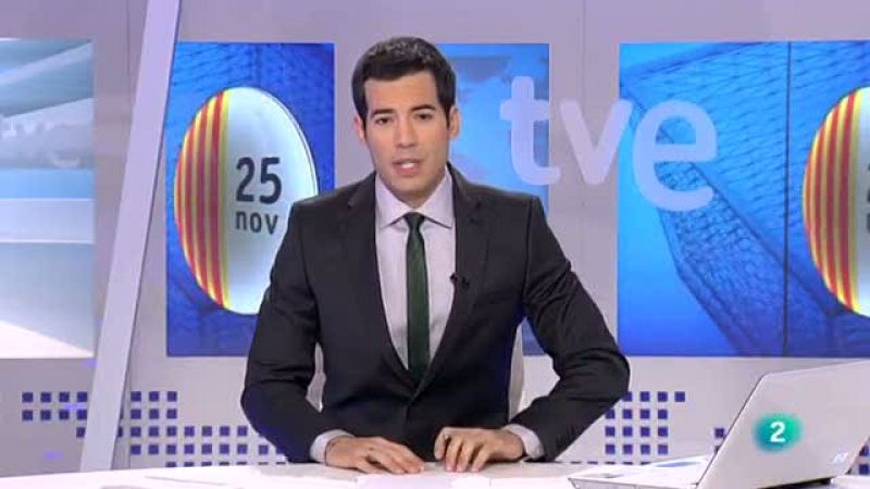 L'informatiu Vespre - Bloc eleccions 25N - 19/11/12