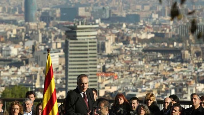 Telediario 1 - Recta final elecciones catalanas