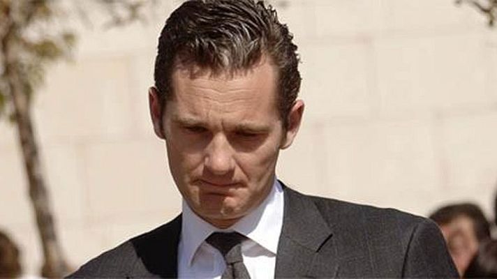 Telediario 1 - El fiscal pedirá una fianza civil de 8,2 millones para Urdangarin y su exsocio por el caso Nóos