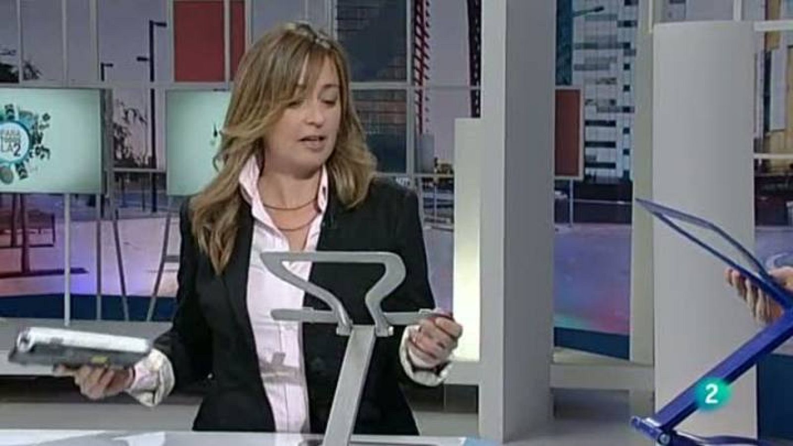 Para Todos La 2 - Entrevista: María Eugenia Márquez, un atril para portatiles