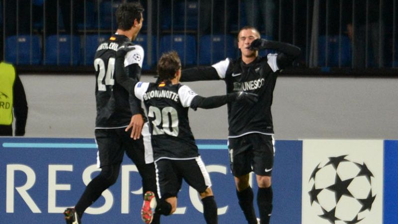 Seba pone el 0-2 ante el Zenit