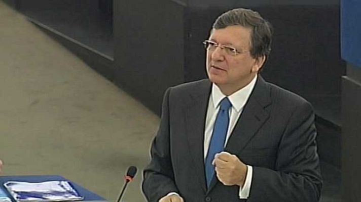 Telediario 1 - Cierre de filas contra los recortes