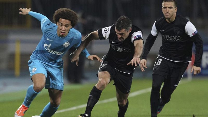 El Málaga se lleva un punto de oro de Rusia