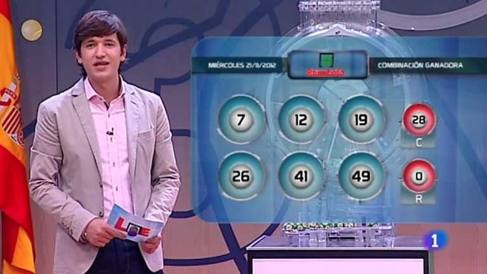 Bonoloto - 21/11/12 - Ver ahora