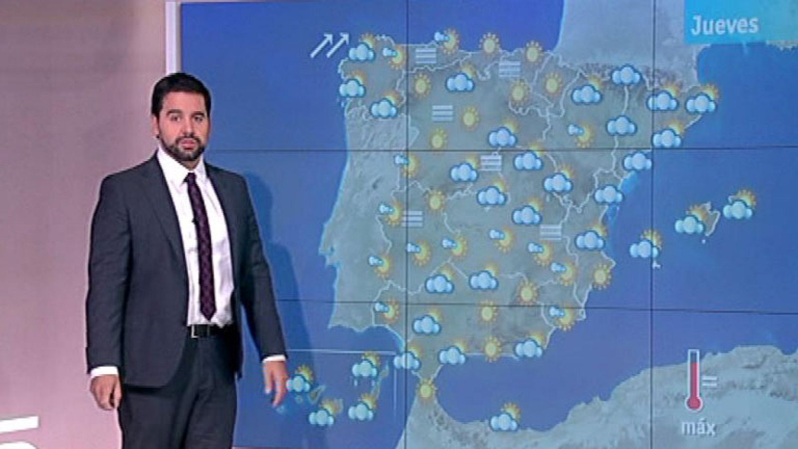 La lluvia deja paso al frío