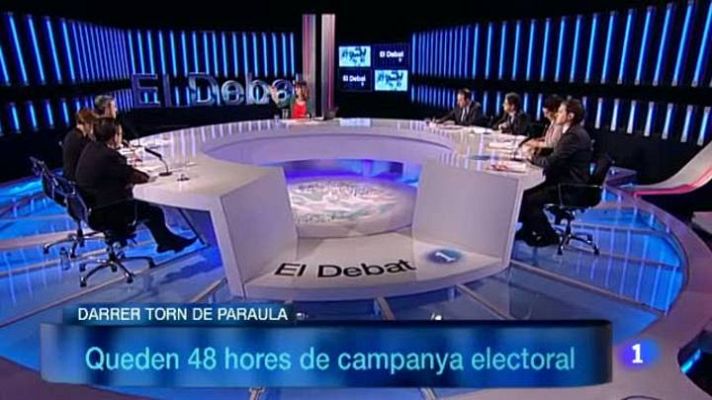 El debat de La 1 - El Debat de la 1 - Debat a 7 de candidats pel 25N (3ª part) Campanya pel 25N