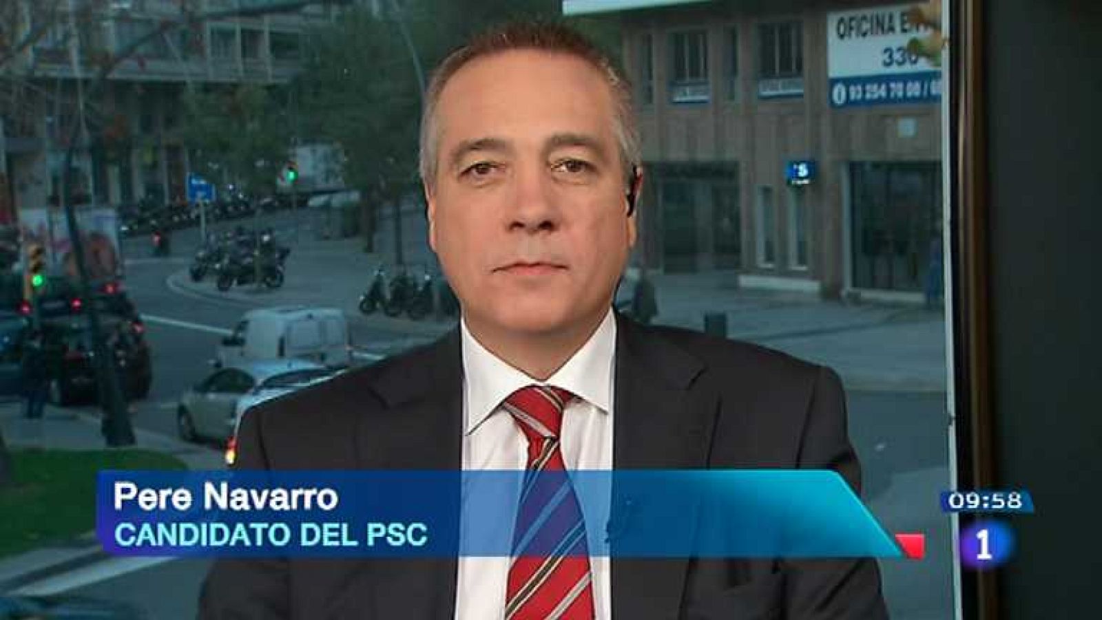 Los desayunos de TVE - Pere Navarro, candidato del PSC a la presidencia de la Generalitat de Cataluña - ver ahora