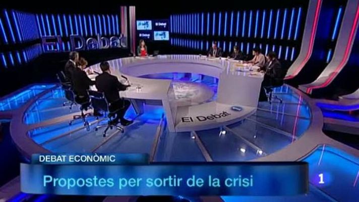 El debat de La 1 - El Debat de La 1 - Debat a 7 de candidays per 25 N (1a part) La crisi