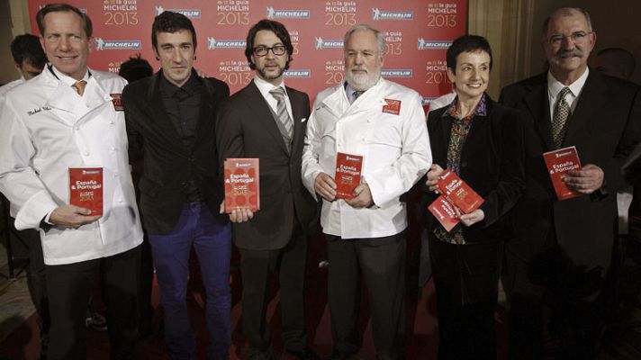 Telediario 1 - Presentación de la Guía Michelín