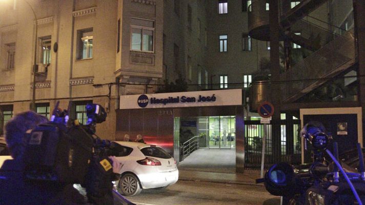 Informativo 24h - El rey podría ser operado esta tarde en el Quirón San José de su cadera izquierda