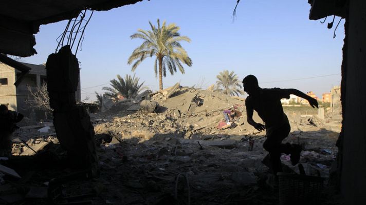 Informativo 24h - Un palestino muerto en Gaza