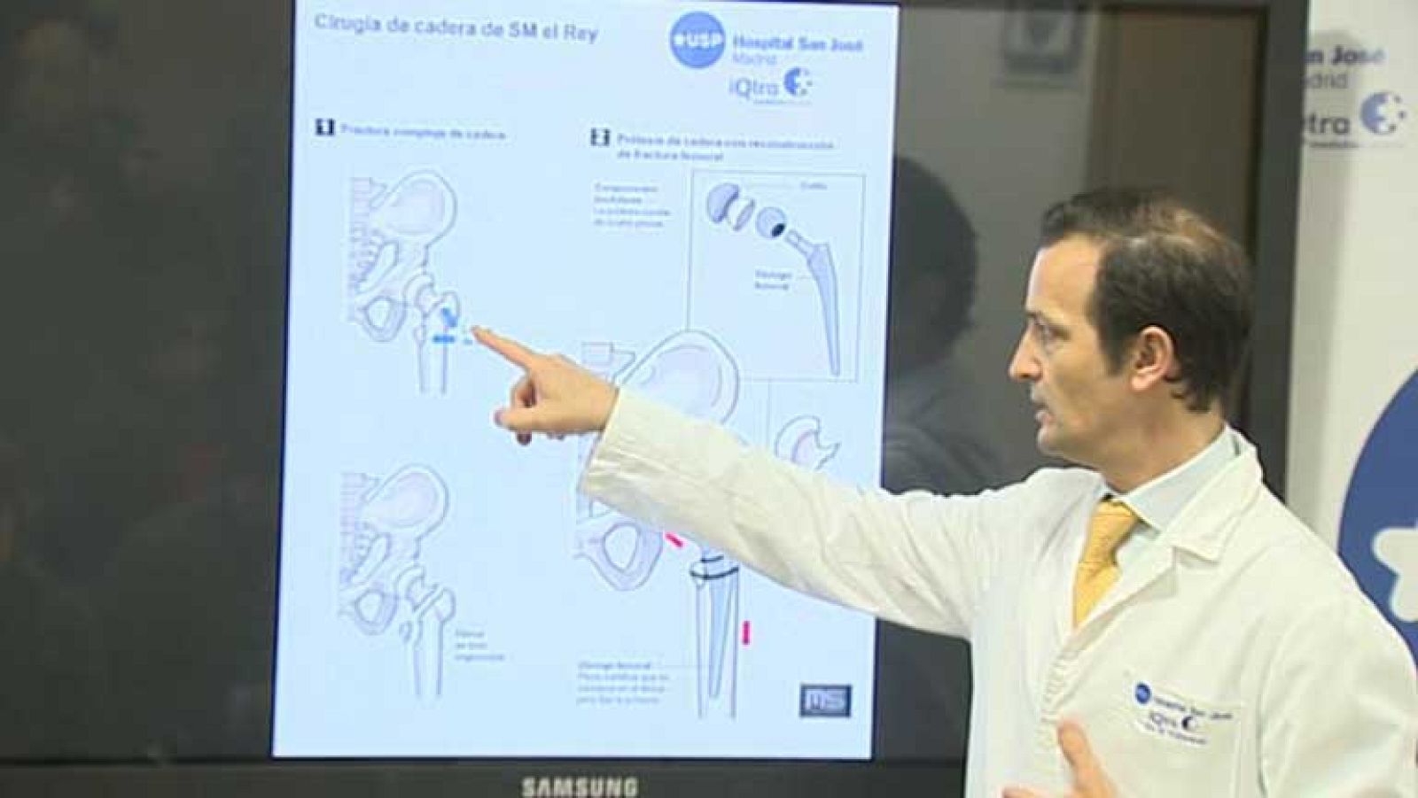 Sexta operación del rey en dos años y medio