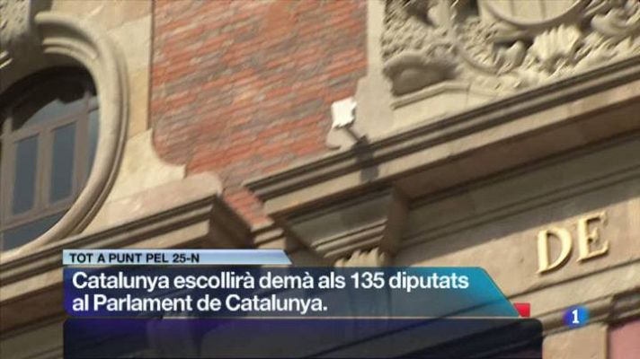 L'Informatiu - L'Informatiu Cap de Setmana - 24/11/2012