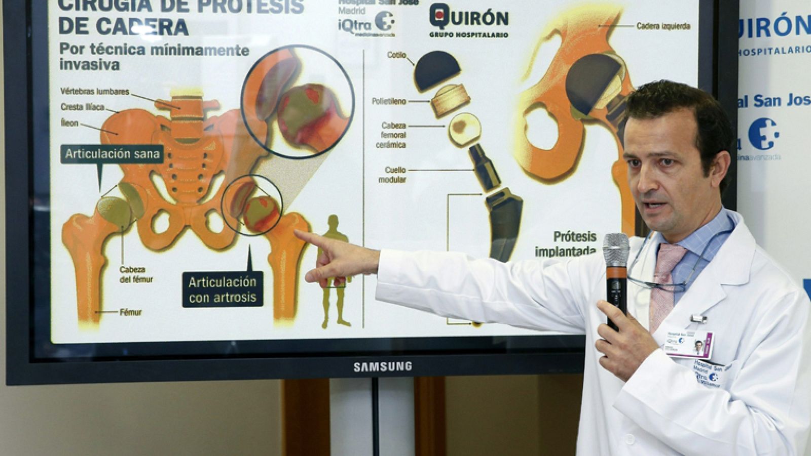 El rey pasa sus primeras 24 horas en el hospital tranquilo y "de buen humor"