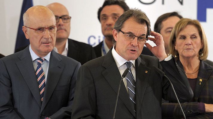  - Mas pide ayuda para gobernar Cataluña, y para 'el proceso' soberanista