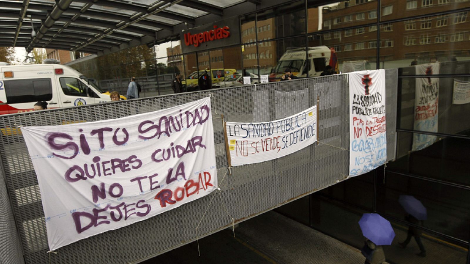 El seguimiento del paro en la sanidad de Madrid, entre el 26,5% y el 85% según las fuentes - Informativo 24h | Ver