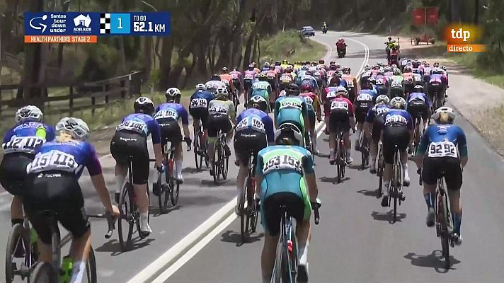 Ciclismo - Santos Tour Down Under Femenino. 2ª Etapa: Glenelg - Stirling.
