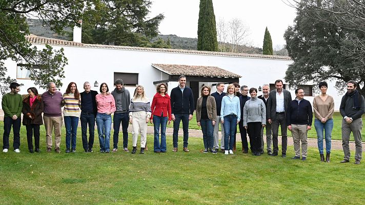 Telediario Fin de Semana - Sánchez reúne a su Gobierno en Quintos de Mora