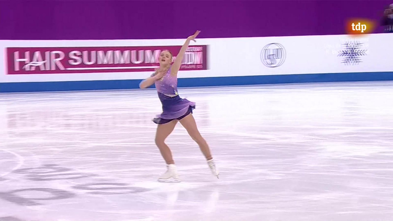 Patinaje Artístico - Campeonato de Europa. Libre femenino Grupo 3 - ver ahora