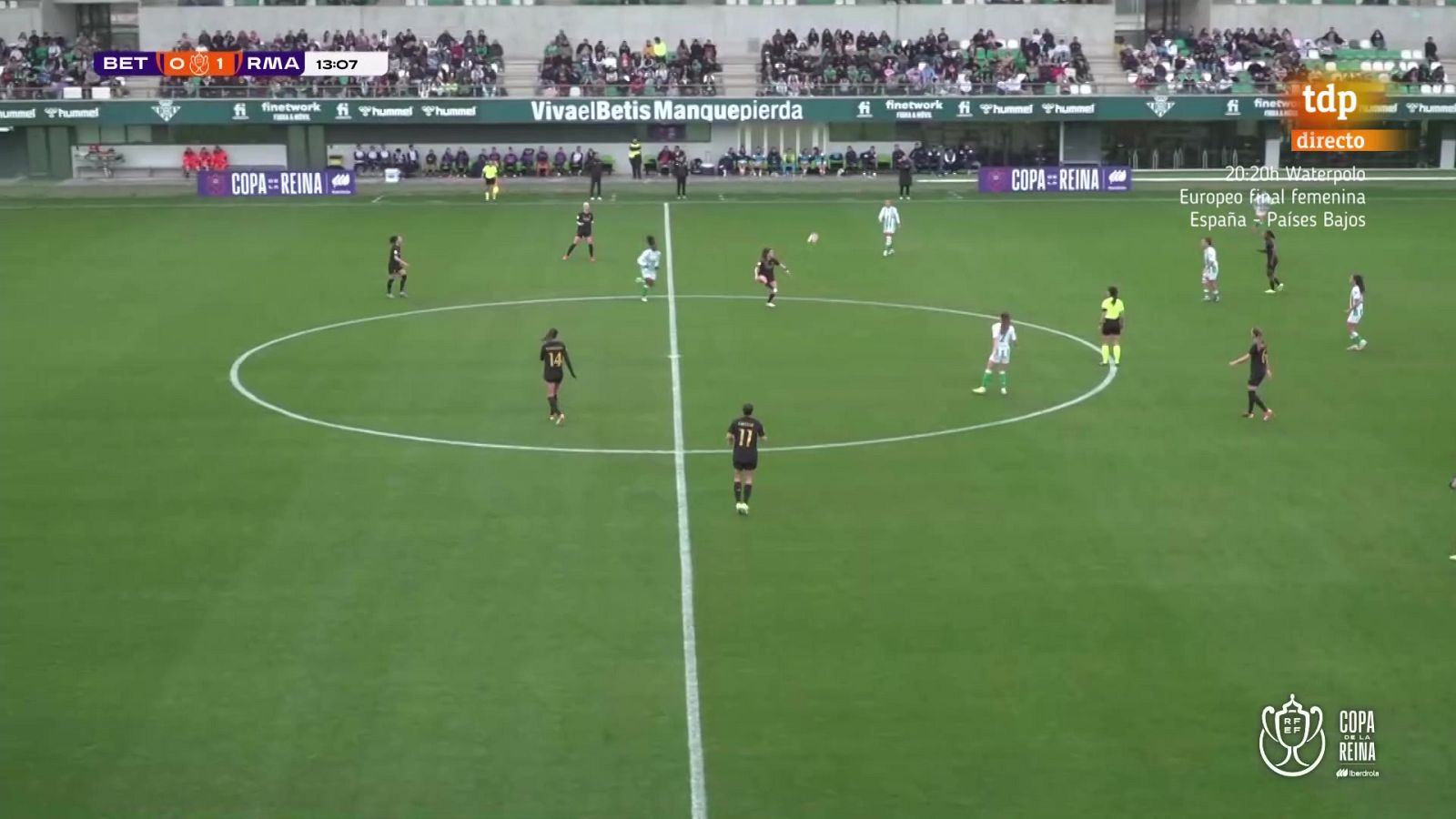 Fútbol - Copa de la Reina. 1/8 Final: Real Betis Balompié - Real Madrid CF - ver ahora