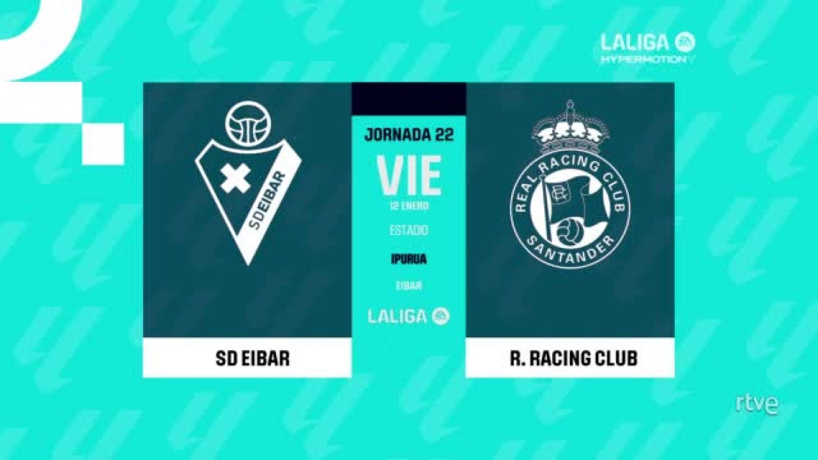 Eibar - Racing: resumen del partido de la 22ª jornada de Liga | Ver