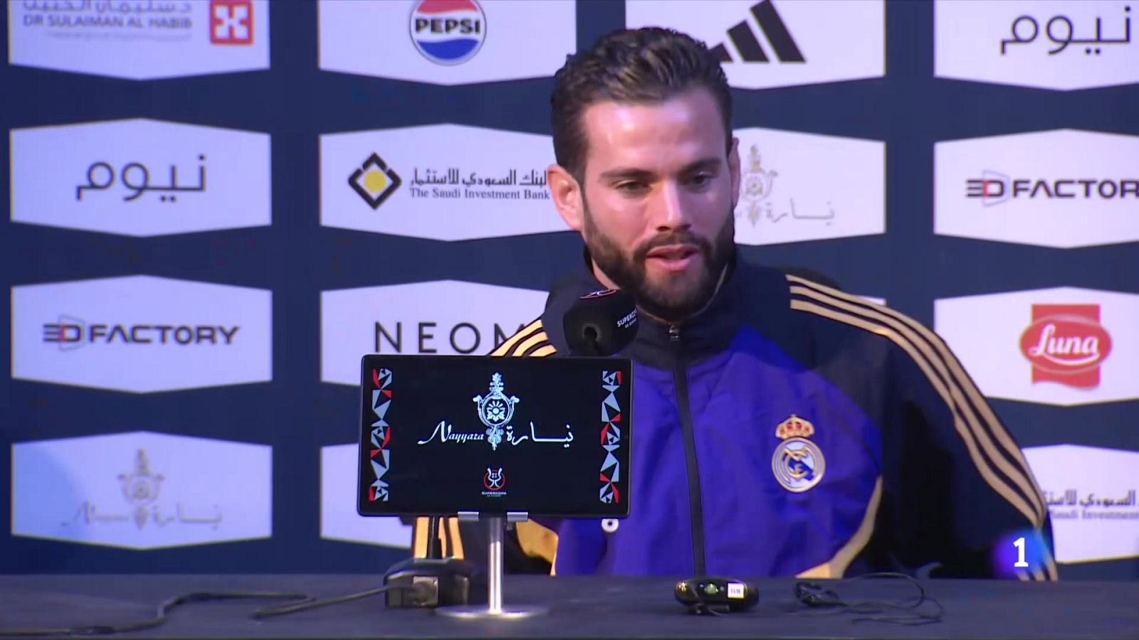 Declaraciones de Nacho y Sergi Roberto antes la final supercopera | Ver