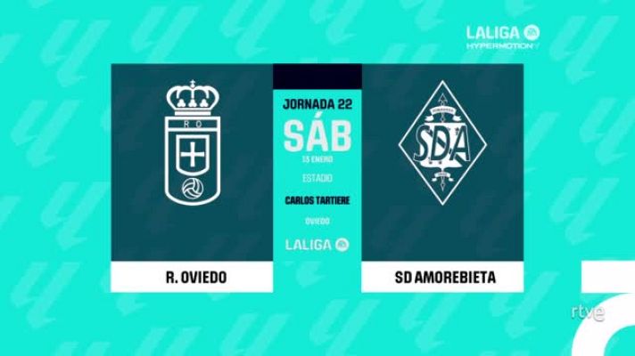 Resúmenes de LaLiga - Oviedo - Amorebieta: resumen partido 22ª jornada Segunda