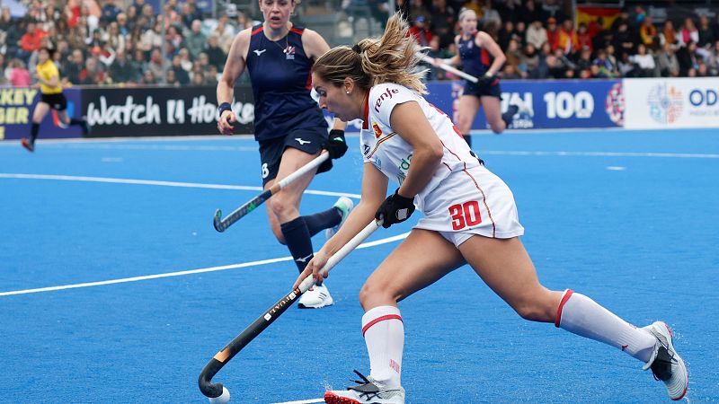 Preolímpico de hockey | Patricia Álvarez da la victoria a las Red Sticks con un golazo ante Gran Bretaña