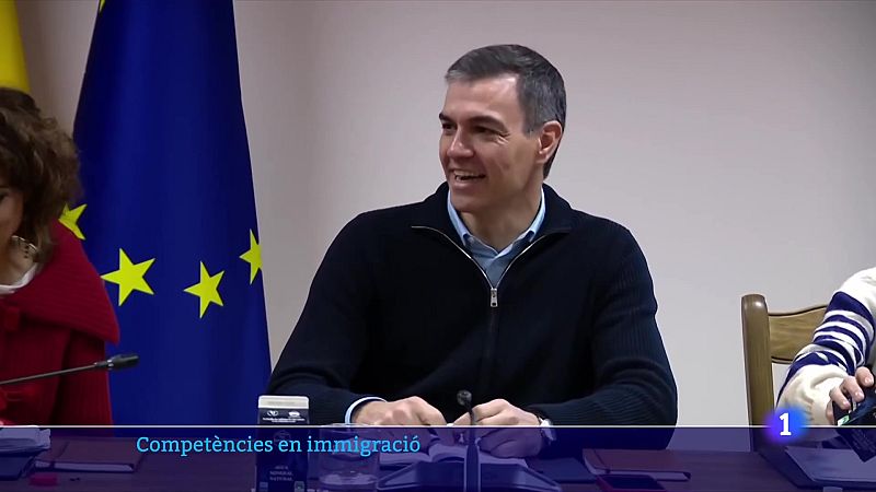 Pedro Sánchez dilueix les aspiracions de Junts en matèria d'immigració - L'Informatiu | Ver