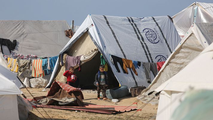 Telediario Fin de Semana - La guerra en Gaza cumple 100 días con cerca de 24.000 muertos