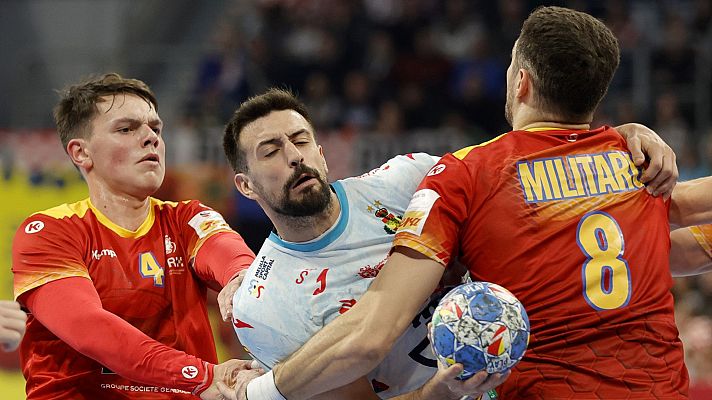Europeo de Balonmano - Campeonato de Europa Masculino. 1ª Ronda: Rumanía - España