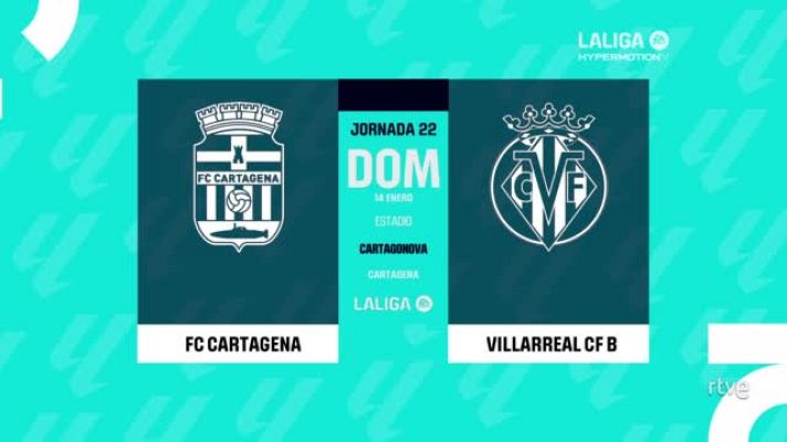 Resúmenes de LaLiga - Cartagena - Villarreal B: resumen partido  22ª jornada Liga | Segunda