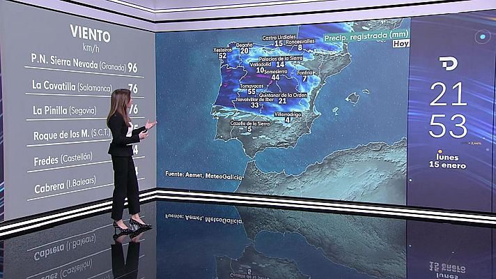 El tiempo - Aumento notable de temperaturas mínimas en amplias zonas de la Península