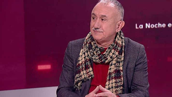 La tarde en 24h - Pepe Álvarez, UGT: "No reconocer el nivel de empleo en España es un acto de miopía"