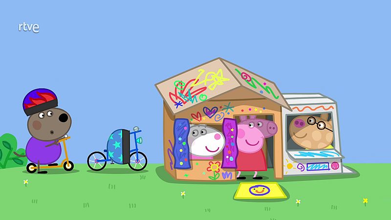 Casas de cartón (en inglés) - Peppa Pig en inglés | Watch