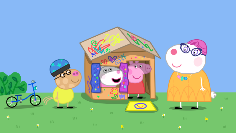 Casas de cartón - Peppa Pig | Ver