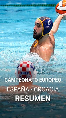 Waterpolo - Europeo de waterpolo | España gana Croacia la final. Resumen