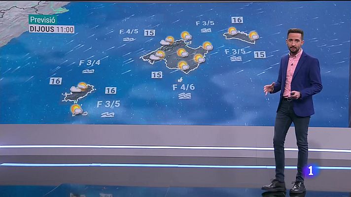 Informatiu Balear - El temps a les Illes Balears - 17/01/24