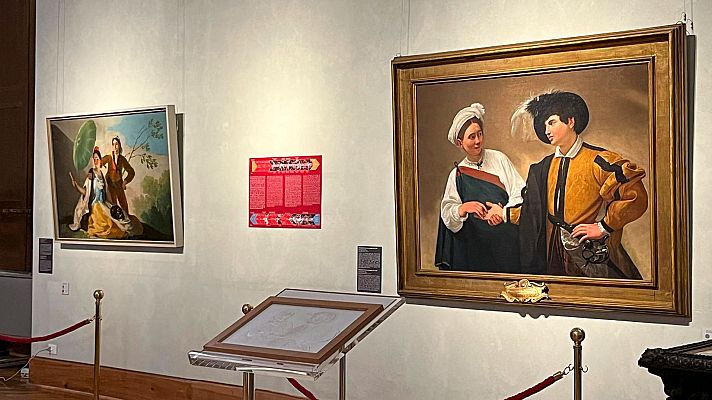 Telediario 1 - Goya y Caravaggio se exponen juntos en Roma