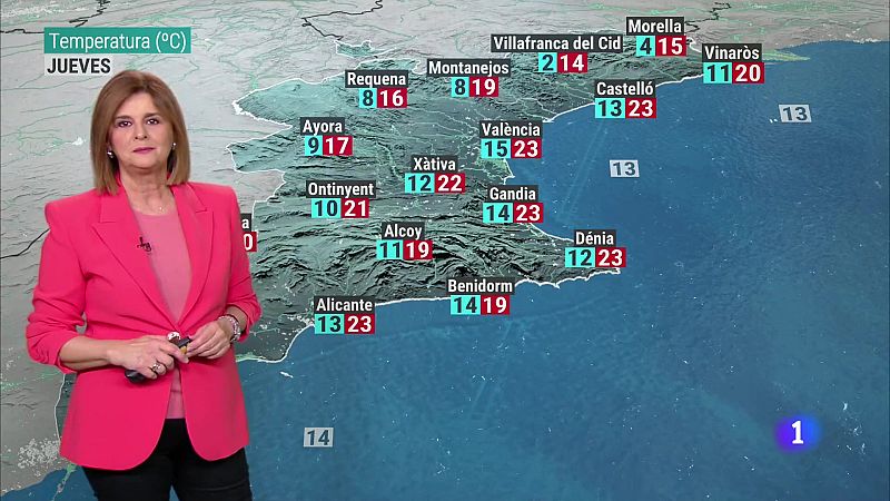 El tiempo en la Comunitat Valenciana 17/01/24 | Ver