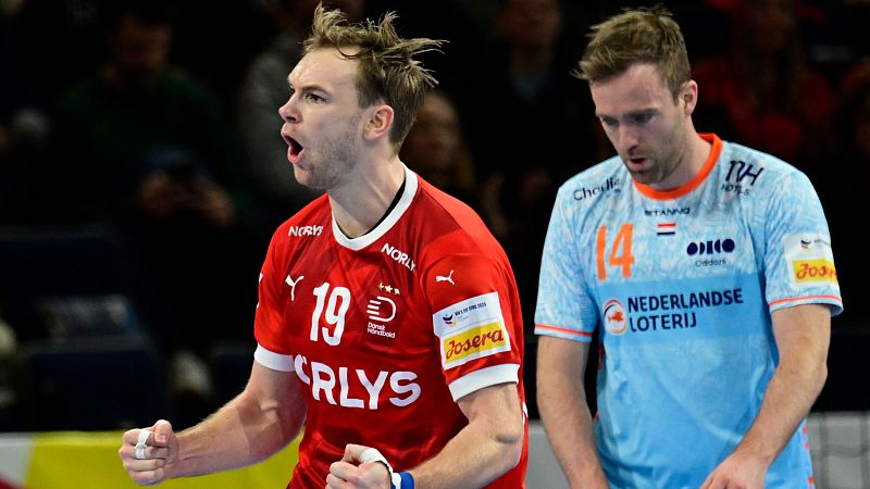 Europeo de Balonmano 2024 | Mathias Gidsel se exhibe en la victoria de Dinamarca contra Países Bajos