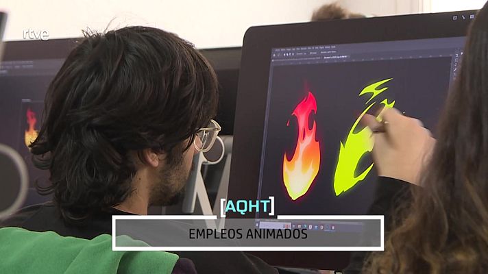 Aquí hay trabajo - Empleos animados