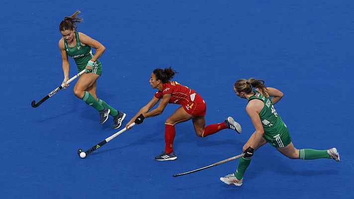 Hockey hierba y sala - Torneo Preolímpico Fem. 1ª Semifinal: España - Irlanda