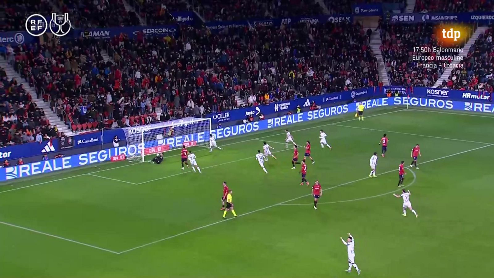 Fútbol - Copa del Rey 1/8 Final: CA Osasuna - Real Sociedad. Resumen - ver ahora