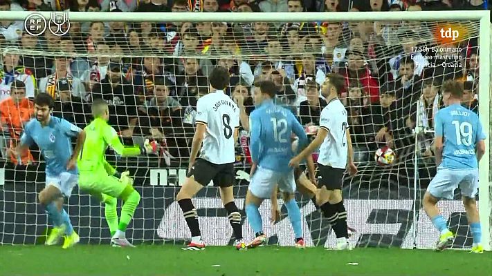 Copa del Rey - 1/8 Final: Valencia CF - RC Celta. Resumen