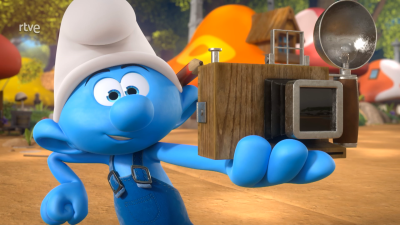 Pitufa a la cámara - Los pitufos | Ver