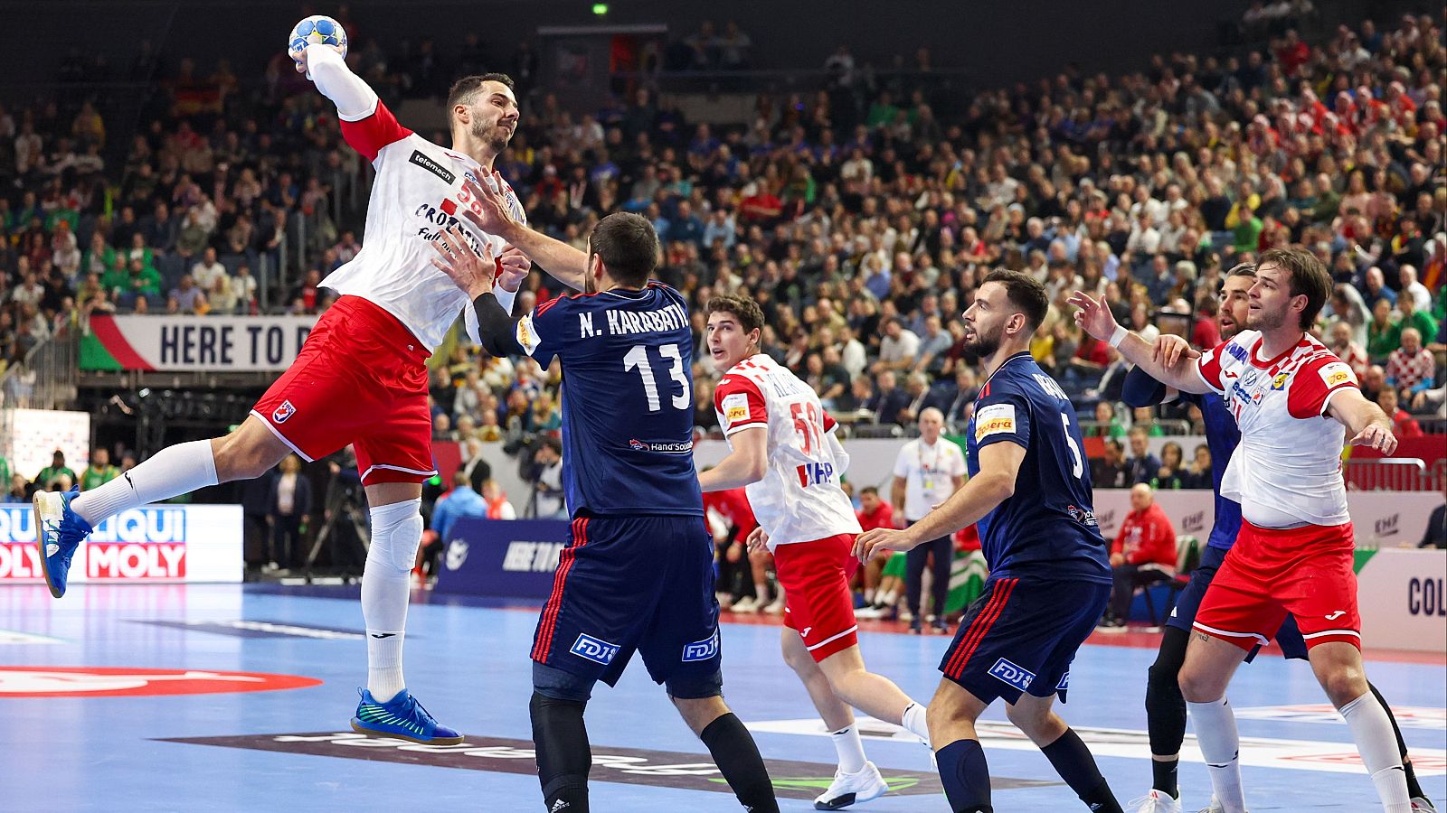 Balonmano - Campeonato de Europa Main Round: Francia - Croacia - ver ahora
