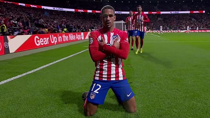 Copa del Rey - Samu Lino marca el primer gol del derbi madrileño